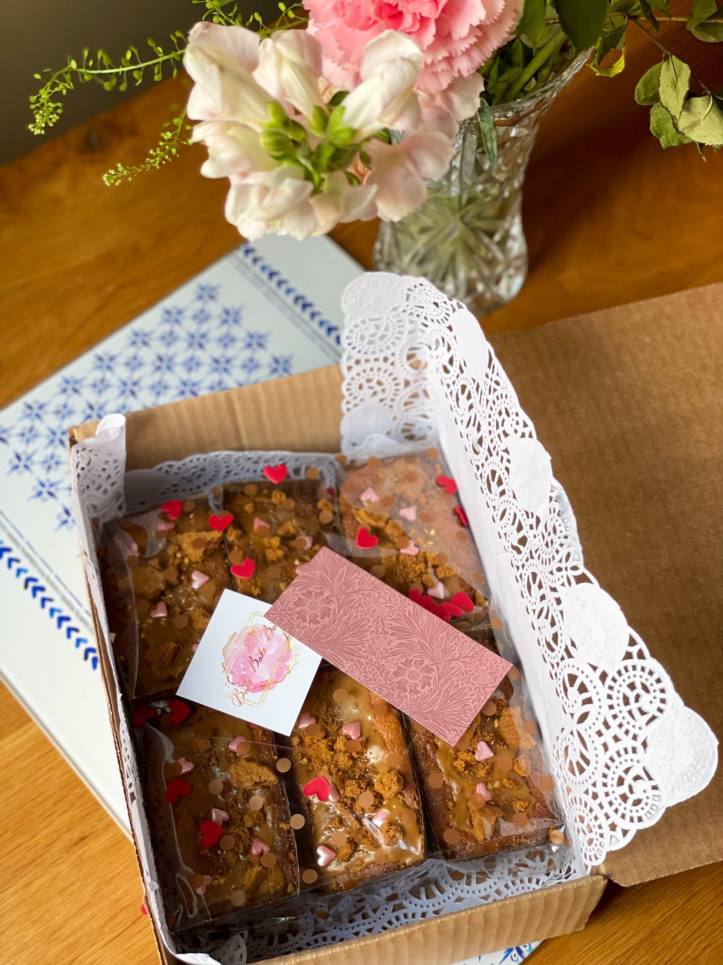 Banana & Biscoff Mini Loaves