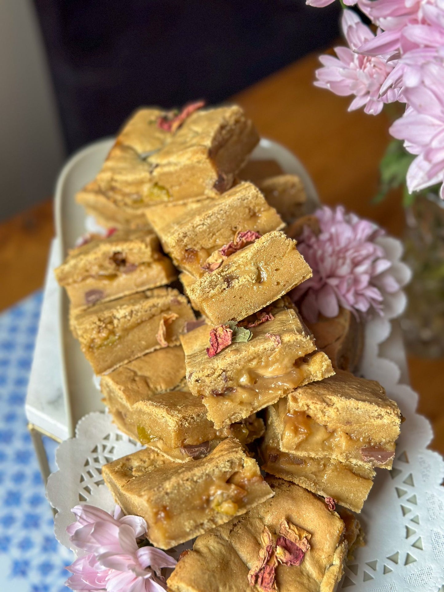 Apple Stuffed Cookie Cubes