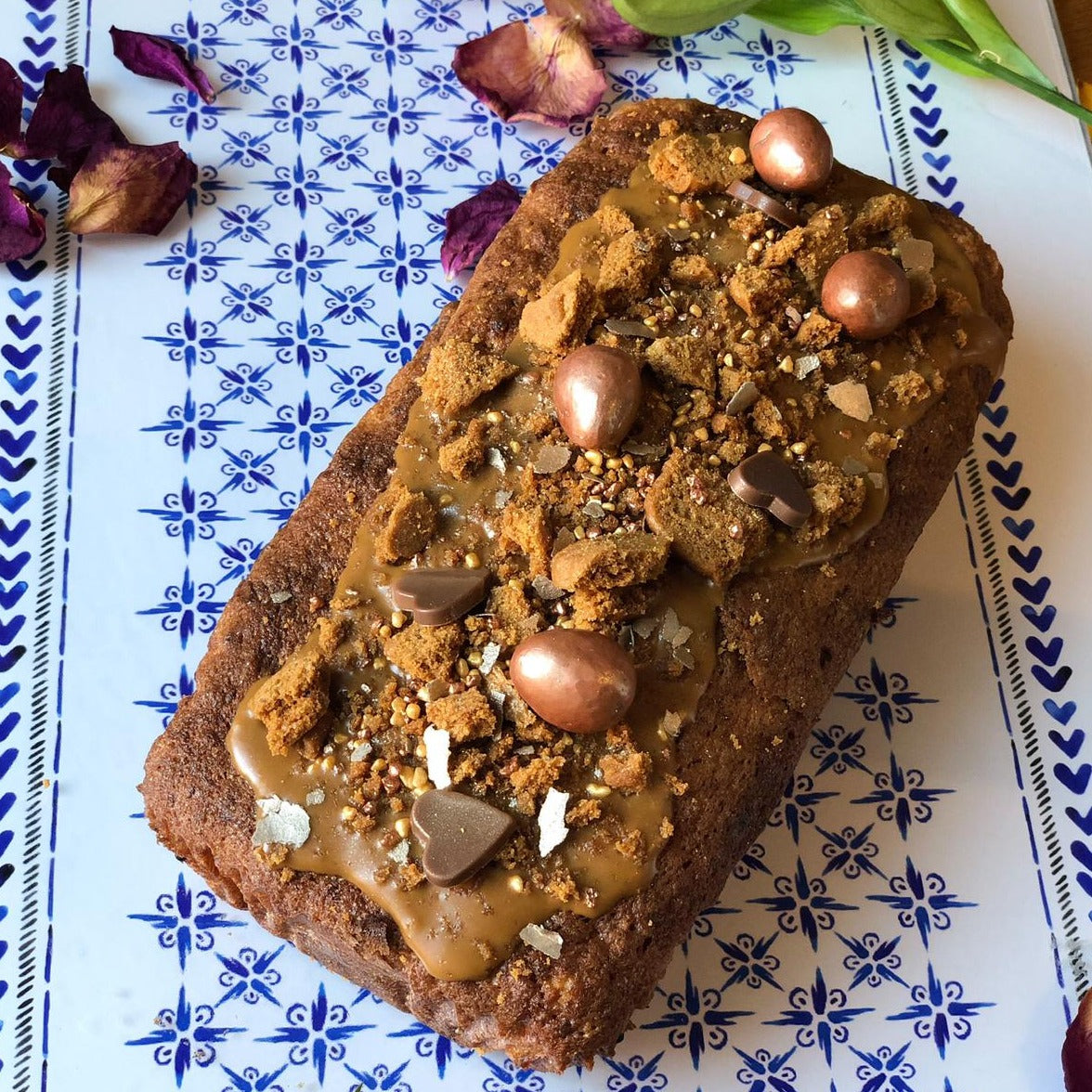 Banana & Biscoff Loaf