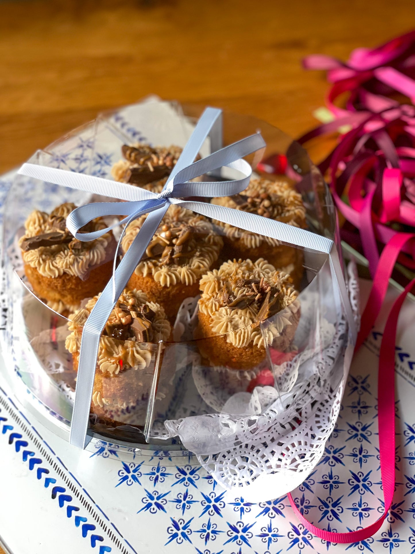 Mini Biscoff Cakes